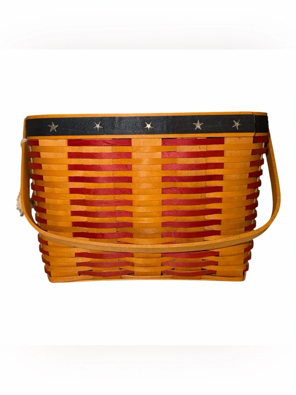 VINTAGE Longaberger Collectors Club 2001 Whistle-Stop Basket